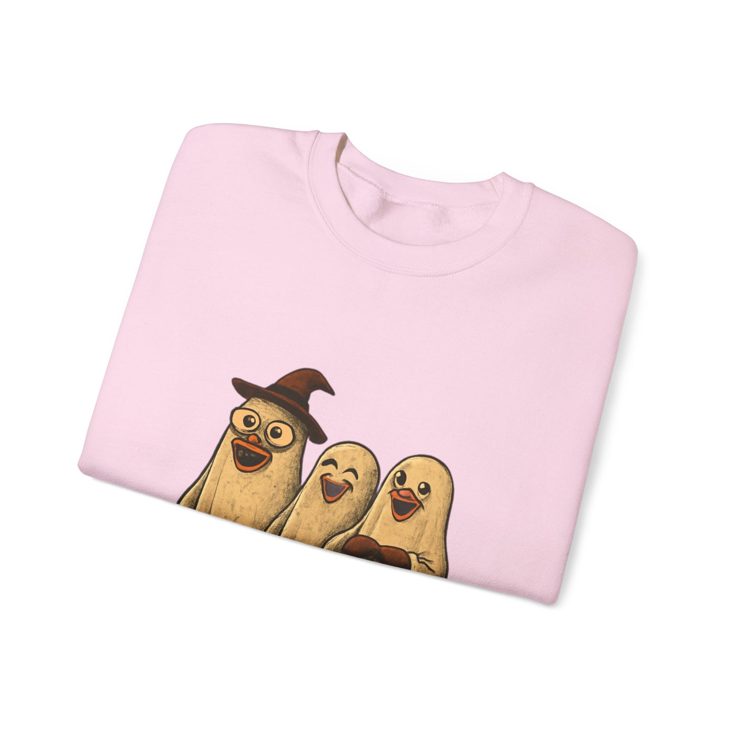 Halloween Bird Costume Sweatshirt, Cute Bird Trio Shirt, Spooky Fun Halloween Apparel, Funny Bird Halloween Design, Trick or Treat Sweatshirt