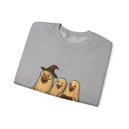 Halloween Bird Costume Sweatshirt, Cute Bird Trio Shirt, Spooky Fun Halloween Apparel, Funny Bird Halloween Design, Trick or Treat Sweatshirt